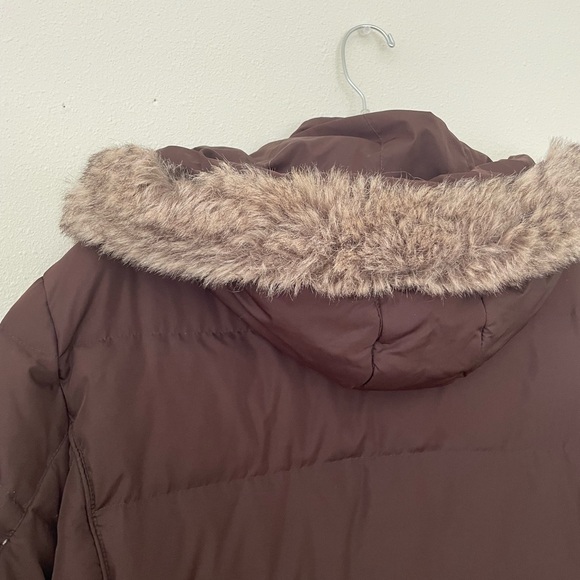 ❄️Athletic Works Dark Brown Hooded Coat - Picture 6 of 9